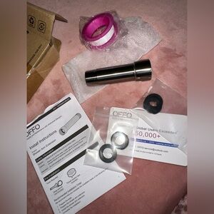 🆕 OFFO 3 inch shower head extension arm